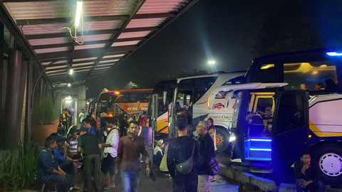 Kondisi rest area KM 102 A tol Cipali Foto: Dok. Istimewa