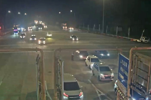 Arus lalu lintas di Tol Trans Jawa pada Sabtu (29/3/2025). Foto: CCTV Jasa Marga