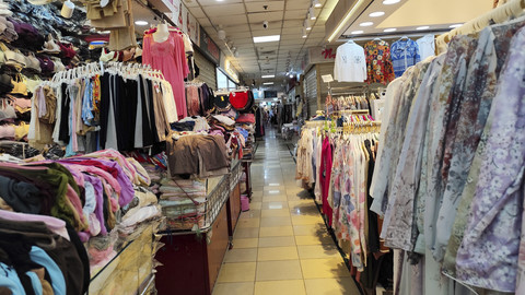 Suasana pada satu hari menjelang lebarang di Thamrin City, Jakarta, Minggu (30/3/2025). Foto: Alya Zahra/kumparan 