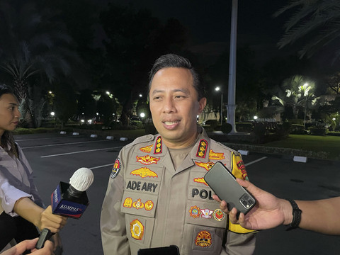 Kabid Humas Polda Metro Jaya Kombes Pol Ade Ary Syam Indradi, di Gedung Promoter Polda Metro Jaya, Jakarta, Minggu (30/3/2025). Foto: Fadhil Pramudya/kumparan