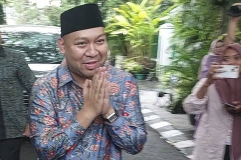 Putra Presiden RI Prabowo Subianto, Ragowo Hediprasetyo Djojohadikusumo atau Didit Hediprasetyo menemui Presiden ke-7 Joko Widodo (Jokowi), Senin (31/3/2025). Foto: kumparan