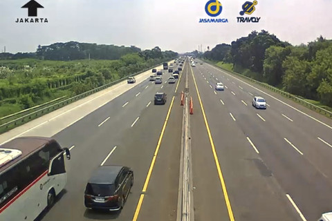 Arus lalu lintas di Tol Trans Jawa, Kamis (3/4/2025). Foto: Dok. CCTV Jasa Marga