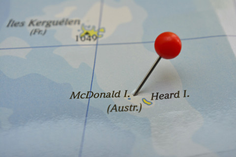 Ilustrasi McDonald Islands. Foto: Shutterstock