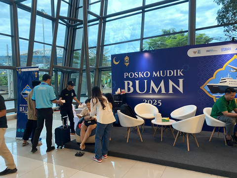 BRI turut mendukung kelancaran arus balik lebaran 2025 dengan mendirikan Posko Mudik BUMN di beberapa titik perjalanan arus balik. Foto: dok. BRI