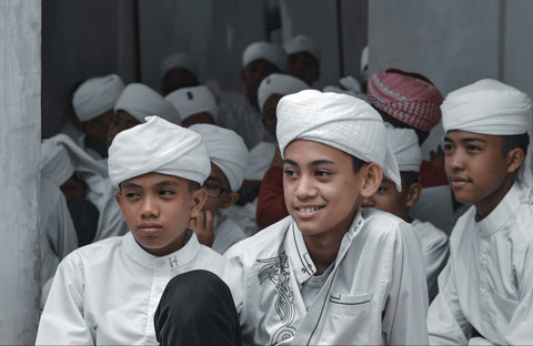Ilustrasi Susunan Acara Halal Bihalal Sekolah     Sumber Unsplash/Muhammad Adil