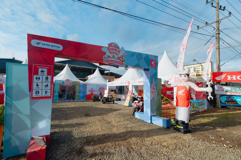 Bale Santai Honda di Jati Lawang, Banyumas, jawa Tengah (Dok: AHM)