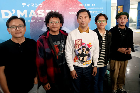 D'Masiv di Ciledug, Jakarta Selatan, Selasa (8/4/2025). Foto: Giovanni/kumparan