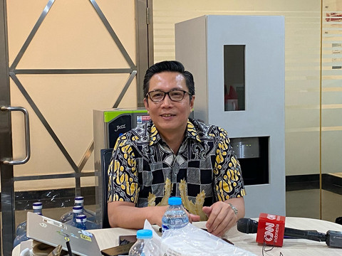 Direktur Pengembangan BEI Jeffrey Hendrik di Kantor BEI, Jakarta, Rabu (9/4). Foto: Muhammad Fhandra/kumparan