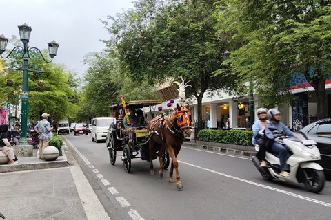 Kuda andong di kawasan Malioboro, Kota Yogyakarta, Kamis (10/4/2025). Foto: Arfiansyah Panji Purnandaru/kumparan