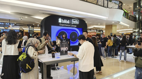 Blibli Hello Experience Lounge di FX Sudirman, Jakarta, Jumat (11/4/2025). Foto: Muhammad Fikrie/kumparan