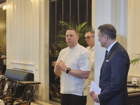 Chef Nic Vanderbeeken dari Apéritif Bali di The Langham, Jakarta. Foto: Ela Nurlaela/kumparan