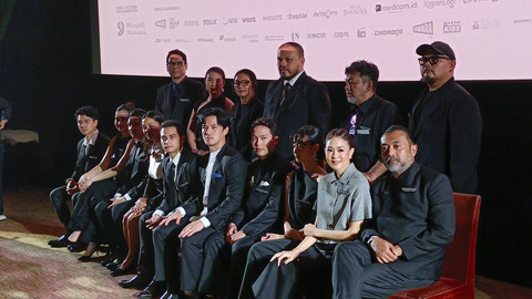 Konferensi Pers film terbaru karya Joko Anwar, Pengepungan di Bukit Duri. Foto: Aprilandika Pratama/kumparan