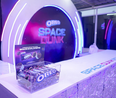 OREO Space Dunk di Bandung.  Foto: Dok. Mondelez International