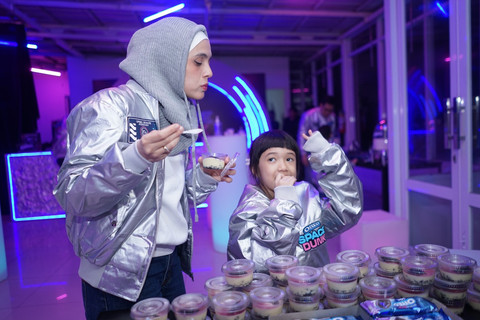 Nycta Gina di peluncuran OREO Space Dunk Foto: admin
