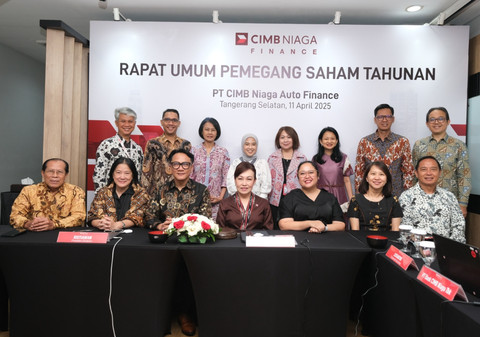 RUPST CIMB Niaga Auto Finance (CIMB Niaga Finance) 11 April 2025. Foto: CIMB Niaga Finance