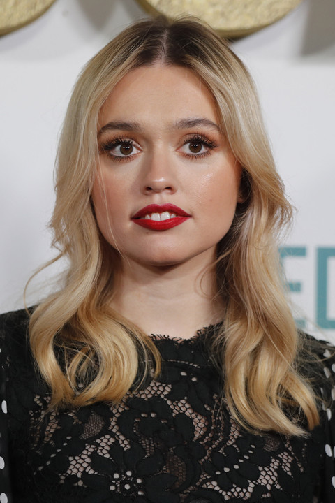 Aktris Inggris Aimee Lou Wood. Foto: Tolga Akmen/AFP