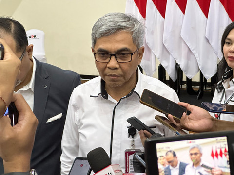 Ketua KPK, Setyo Budiyanto di gedung Merah Putih KPK, Jakarta Selatan pada Senin (14/4/2025). Foto: Abid Raihan/kumparan