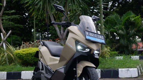 Motor listrik Maka Cavalry. Foto: Sena Pratama/kumparan