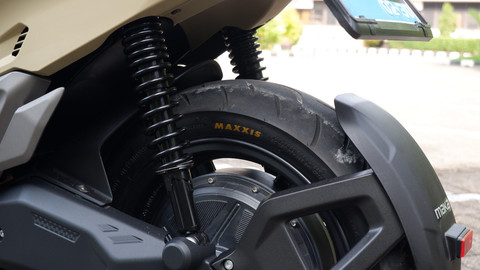 Motor listrik Maka Cavalry. Foto: Sena Pratama/kumparan