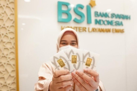 Layanan BSI Emas Digital oleh PT Bank Syariah Indonesia Tbk (BSI). Foto: BSI/HO Antara