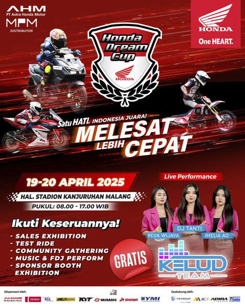 Honda Dream Cup Malang 2025. Foto: Dok. AHM