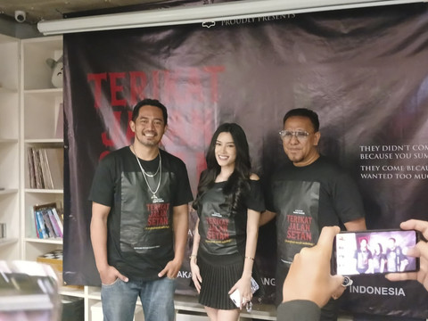 Konferensi pers film Terikat Jalan Setan. Foto: Dok. Istimewa