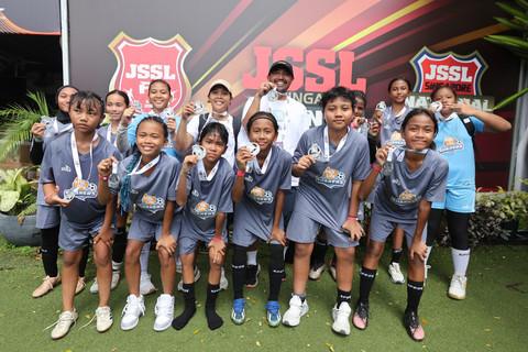 Tim MilkLife Shakers U-12 di JSSL Singapura 7's 2025. Foto: Dok. MilkLife Soccer Challenge