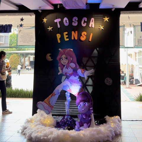 Tosca Pensi dari SMA Plus Pembangunan Jaya. Foto: Alethea Carissa/OnTheWave