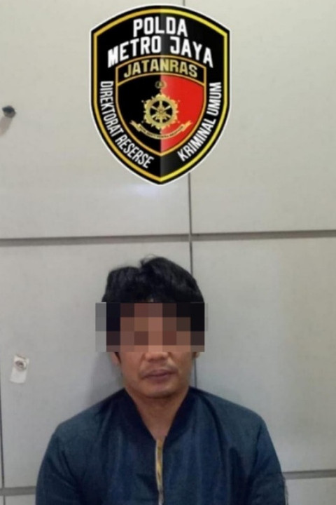 Tampang pelaku pembakaran mobil polisi di Depok. Foto: Dok. Istimewa