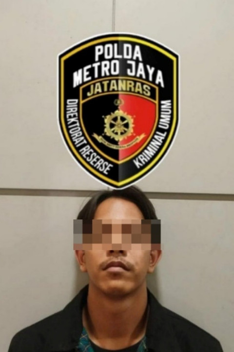 Tampang pelaku pembakaran mobil polisi di Depok. Foto: Dok. Istimewa