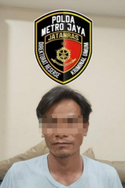 Tampang pelaku pembakaran mobil polisi di Depok. Foto: Dok. Istimewa