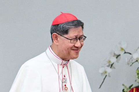Kardinal Luis Antonio Tagle dari Filipina. Foto: Tiziana FABI / AFP