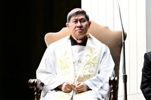 Kardinal Luis Antonio Tagle dari Filipina. Foto: Filippo MONTEFORTE / AFP