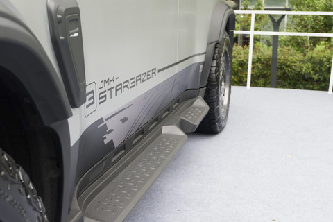 Melihat Jetour T2 di Shanghai, China. Foto: Lutfan Darmawan/kumparan