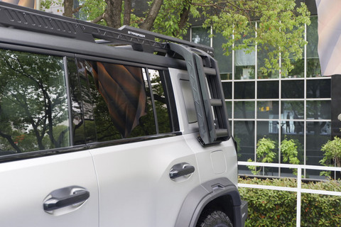 Melihat Jetour T2 di Shanghai, China. Foto: Lutfan Darmawan/kumparan