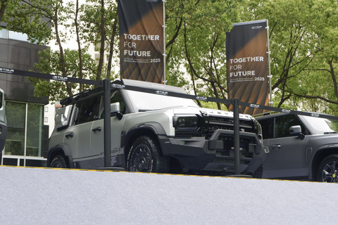 Melihat Jetour T2 di Shanghai, China. Foto: Lutfan Darmawan/kumparan