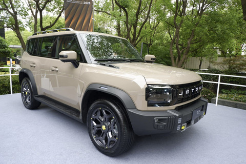 Melihat Jetour T2 di Shanghai, China. Foto: Muhammad Lutfan Darmawan/kumparan