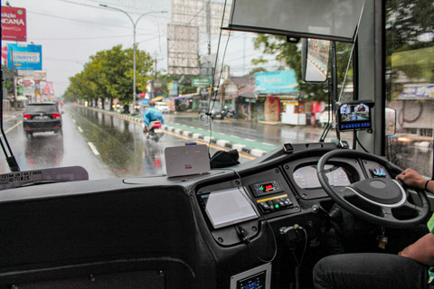 Bus listrik di Yogyakarta. Foto: Shutterstock