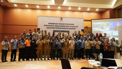 Kegiatan Bimtek Pemaduan Penanggulangan Bencana ke dalam Dokumen Perencanaan Daerah/Anyelir. 