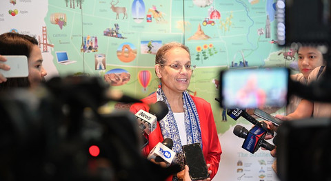 Duta Besar AS untuk Indonesia Kamala Shirin Lakhdhir. Foto: Kedubes AS