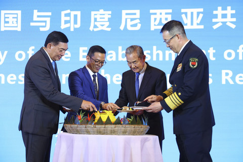 Resepsi 75 Tahun Hubungan Diplomatik RI-China yang digelar di Beijing. Foto: Dok. KBRI Beijing