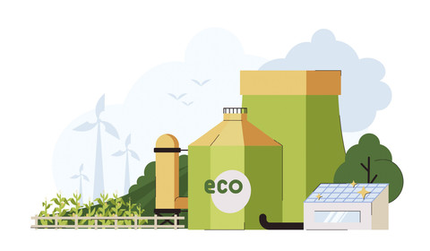Ilustrasi energi biogas. Foto: Shutterstock