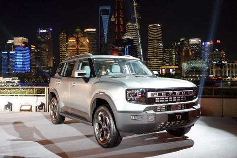 Jetour T2 di Shanghai. Foto: Muhammad Lutfan Darmawan/kumparan