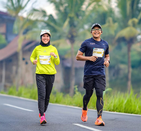 Agung Andrian dan sang istri, Christiana. Foto: Dok. Istimewa