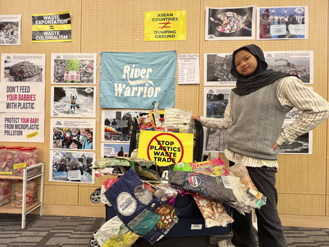 Aeshnina Aqilani, remaja peduli lingkungan dari Gresik. Foto: Dok. Pribadi