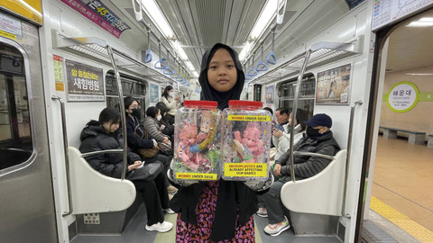Aeshnina Aqilani, remaja peduli lingkungan dari Gresik. Foto: Dok. Pribadi