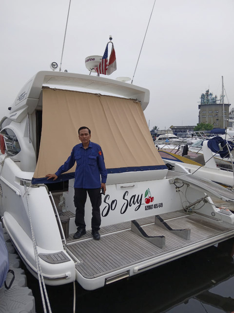 Penampakan dua kapal yang disita dari tersangka Ariyanto Bakri terkait suap vonis lepas CPO. Foto: Dok. Kejagung