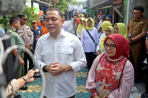 Wali kota Surabaya Eri Cahyadi. Foto: Masruroh/Basra