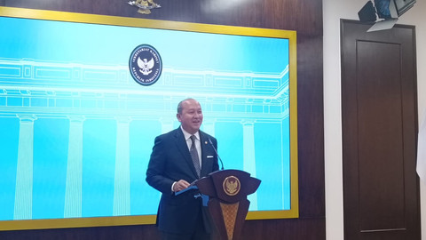 Menteri Investasi dan Hilirisasi Rosan Perkasa Roeslani dalam konferensi pers di Kantor Presiden, Kompleks Istana Kepresidenan, Jakarta Pusat, Rabu (23/4). Foto: Zamachsyari/kumparan