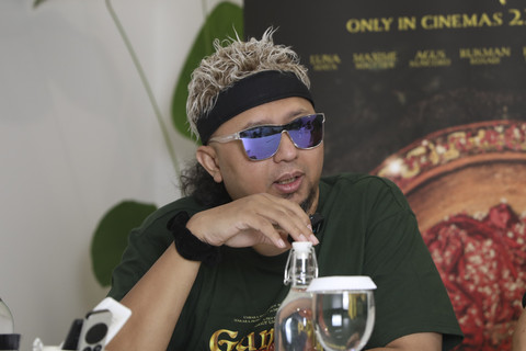 Sutradara film Gundik Anggy Umbara saat berkunjung ke kumparan. Foto: Dicky Adam Sidiq/kumparan